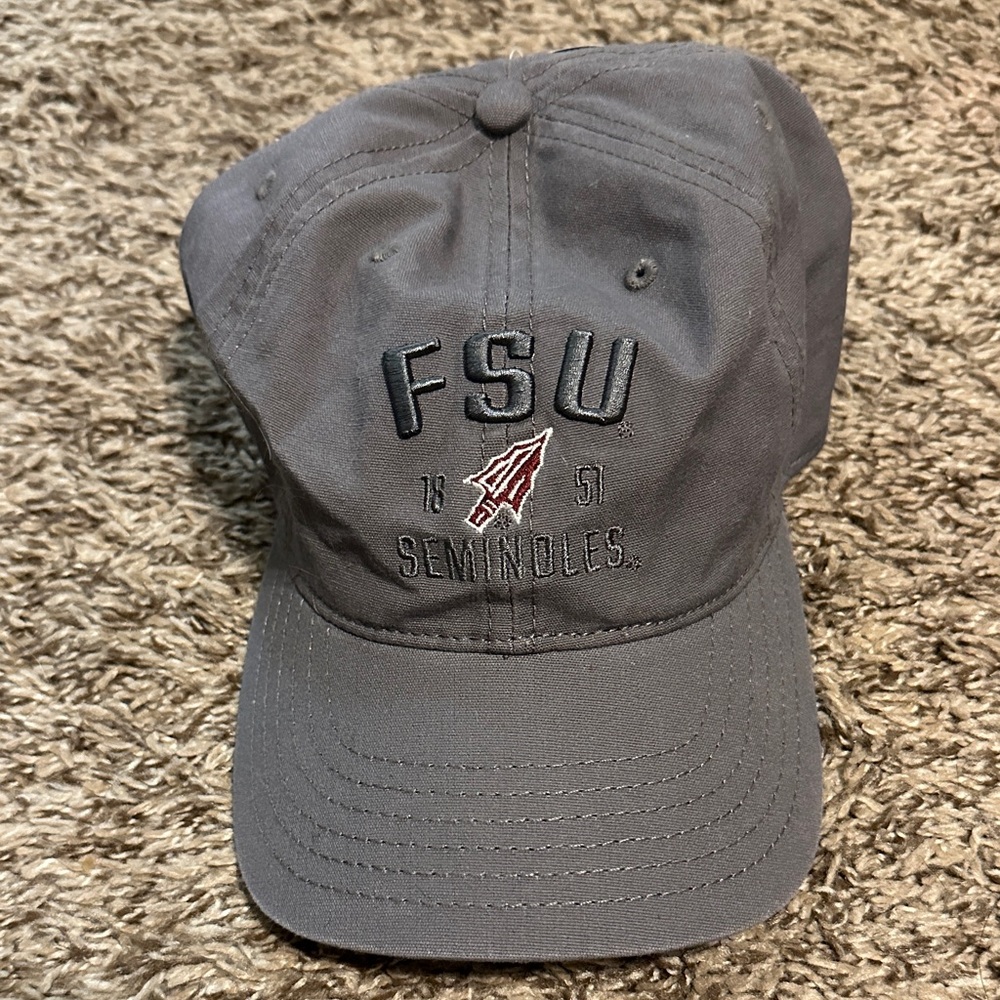 NWT FSU Seminoles Gray Cap d
